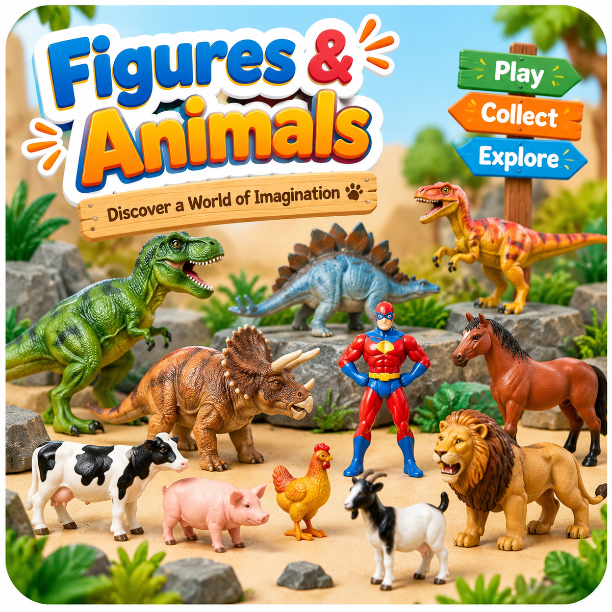 Figures & Animals