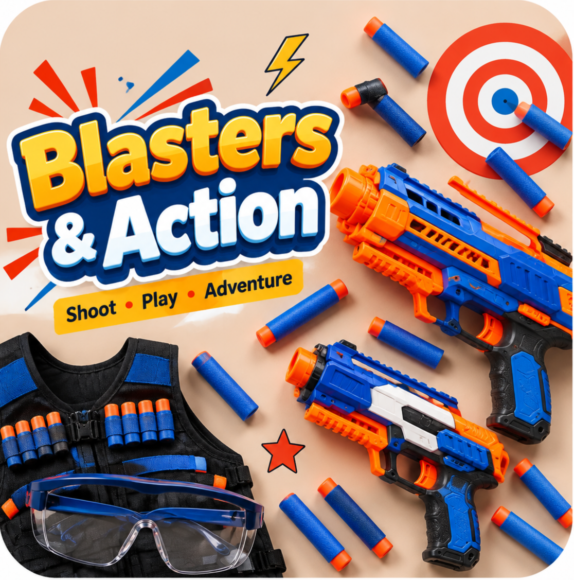 Blasters & Action