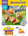 Lion Animal Push and Go Car