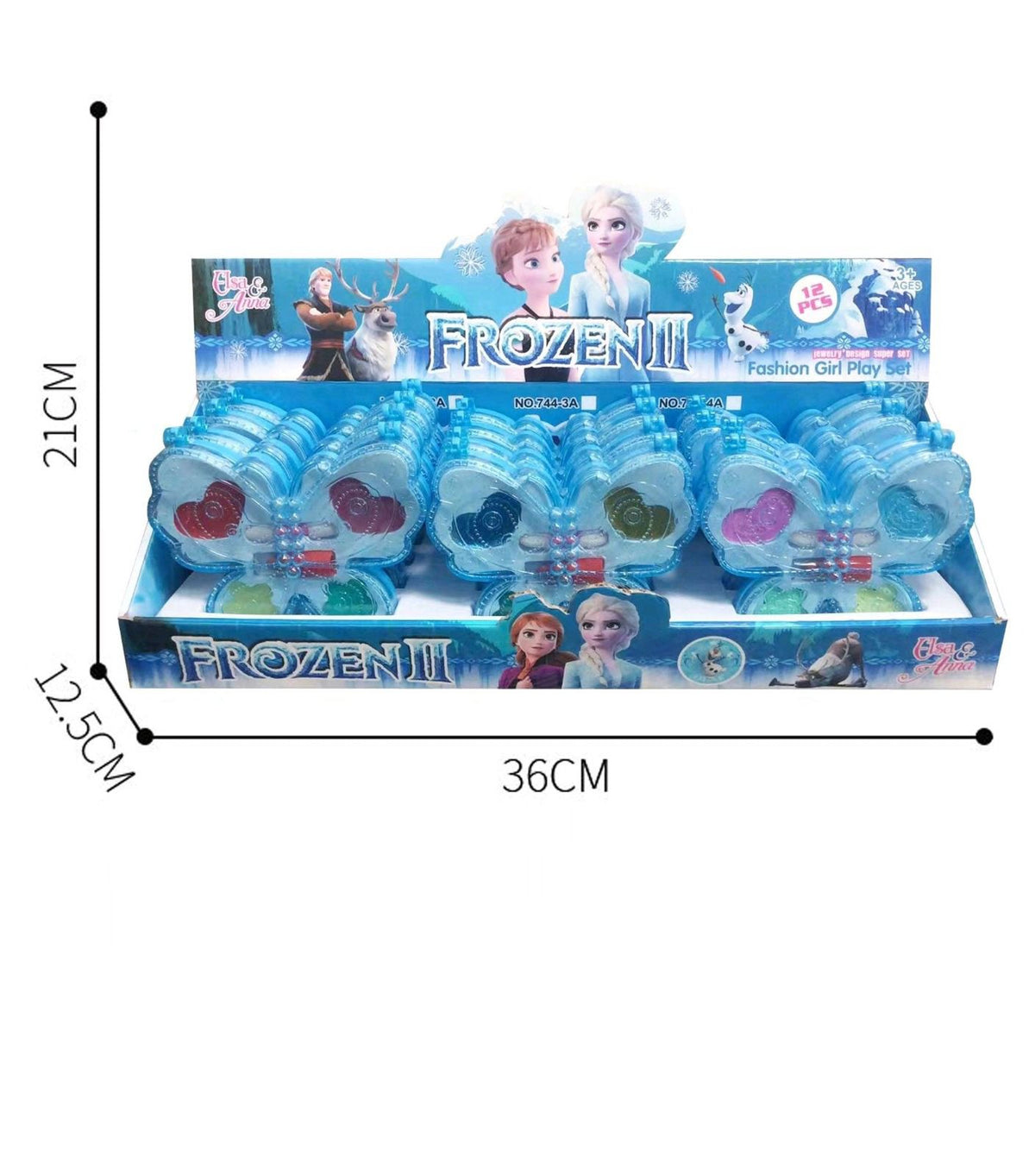 Frozen II Butterfly Case Fashion Girl Play Set