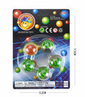 JDN Bouncing Balls Watermelon Print, 5 on a Card