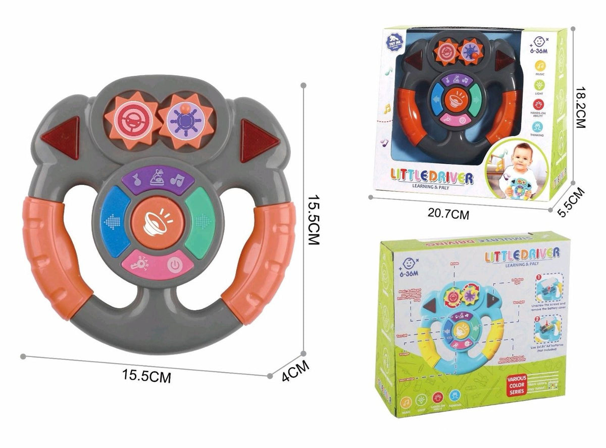 Little Driver Baby Steering Wheel with Music and Lights