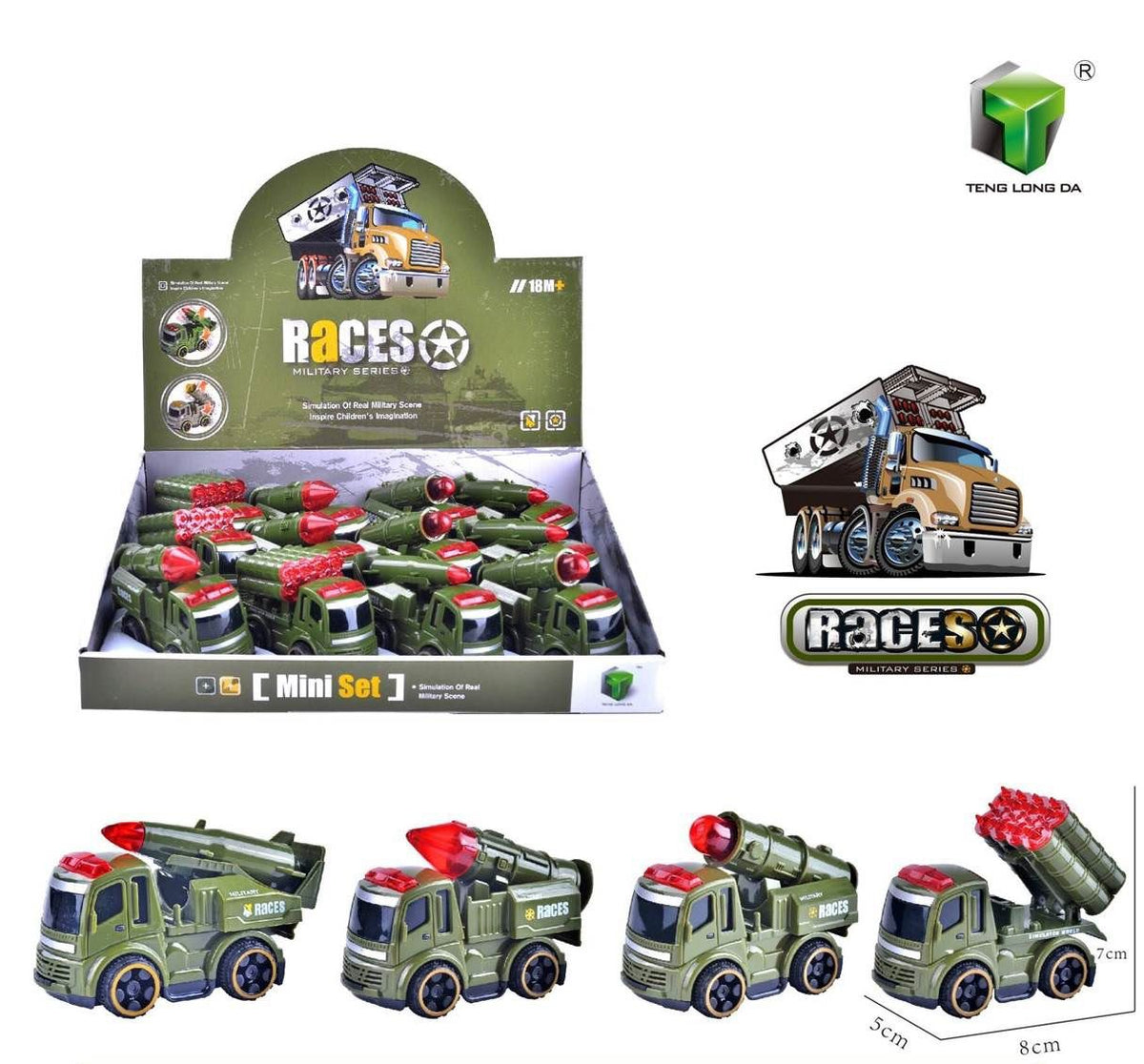RACES Military Series Mini Army Truck