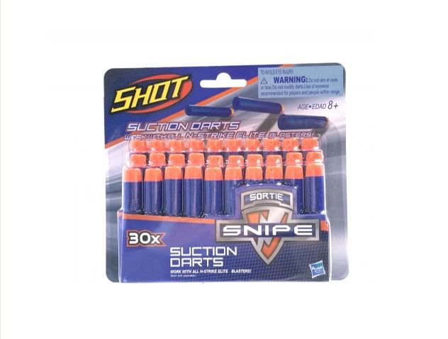 Suction Darts Refill Pack, 30 Darts