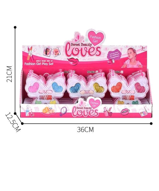 Sweet Beauty Loves Butterfly Case Play Set