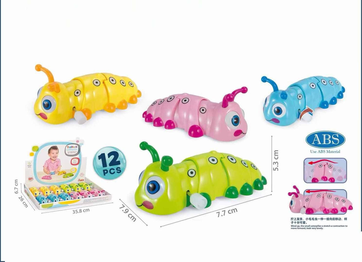 Wind Up Crawling Caterpillar